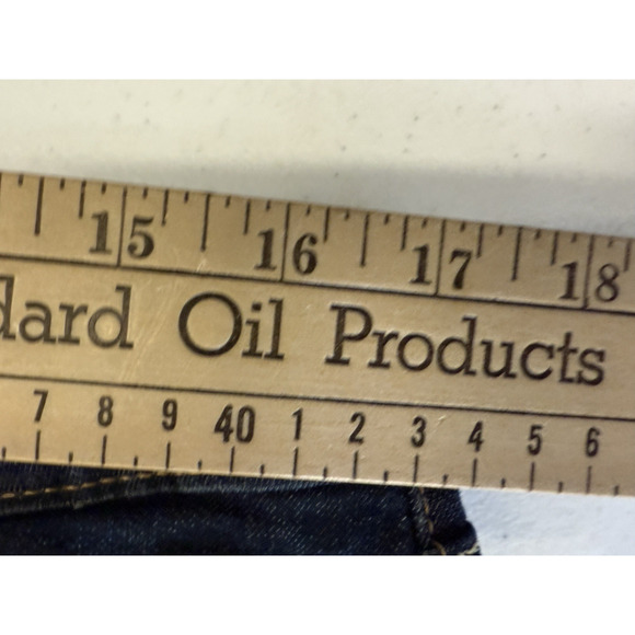 Levi's Denizen Jeans Women’s 12 Blue Modern Skinny Dark Wash Mid Rise - Picture 9 of 11